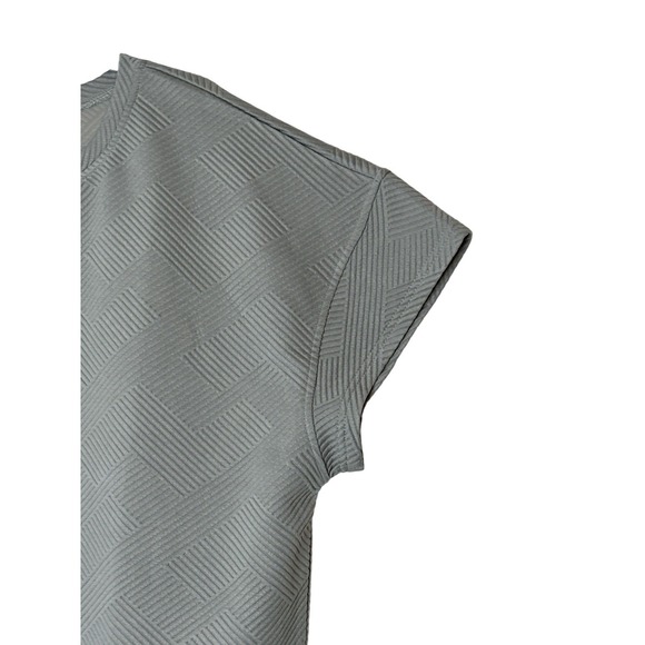 Double Take‎ Womens Top Size XL Gray Short Sleeve Stretch Relaxed New - Picture 9 of 9